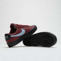 Nike SB Blazer Low Pro GT Shoes - Dark Team Red / Light Armory Blue thumbnail