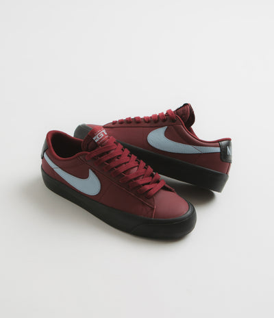 Nike SB Blazer Low Pro GT Shoes - Dark Team Red / Light Armory Blue