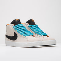 Nike SB Blazer Mid Electric Shoes - Phantom / Black - Monarch - Summit White thumbnail