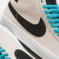 Nike SB Blazer Mid Electric Shoes - Phantom / Black - Monarch - Summit White thumbnail