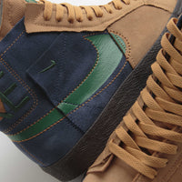 Nike SB Blazer Mid Premium Shoes - Legend Dark Brown / Fir - Obsidian thumbnail