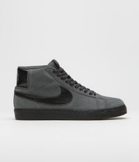 Nike SB Blazer Mid Shoes - Anthracite / Black - Anthracite - Black