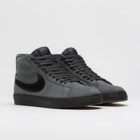 Nike SB Blazer Mid Shoes - Anthracite / Black - Anthracite - Black thumbnail