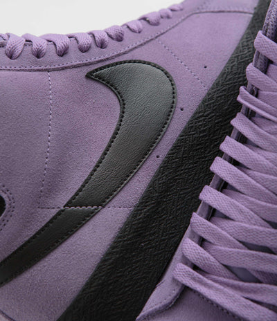 Nike SB Blazer Mid Shoes - Dusty Amethyst / Black - Dusty Amethyst