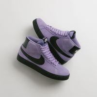 Nike SB Blazer Mid Shoes - Dusty Amethyst / Black - Dusty Amethyst thumbnail