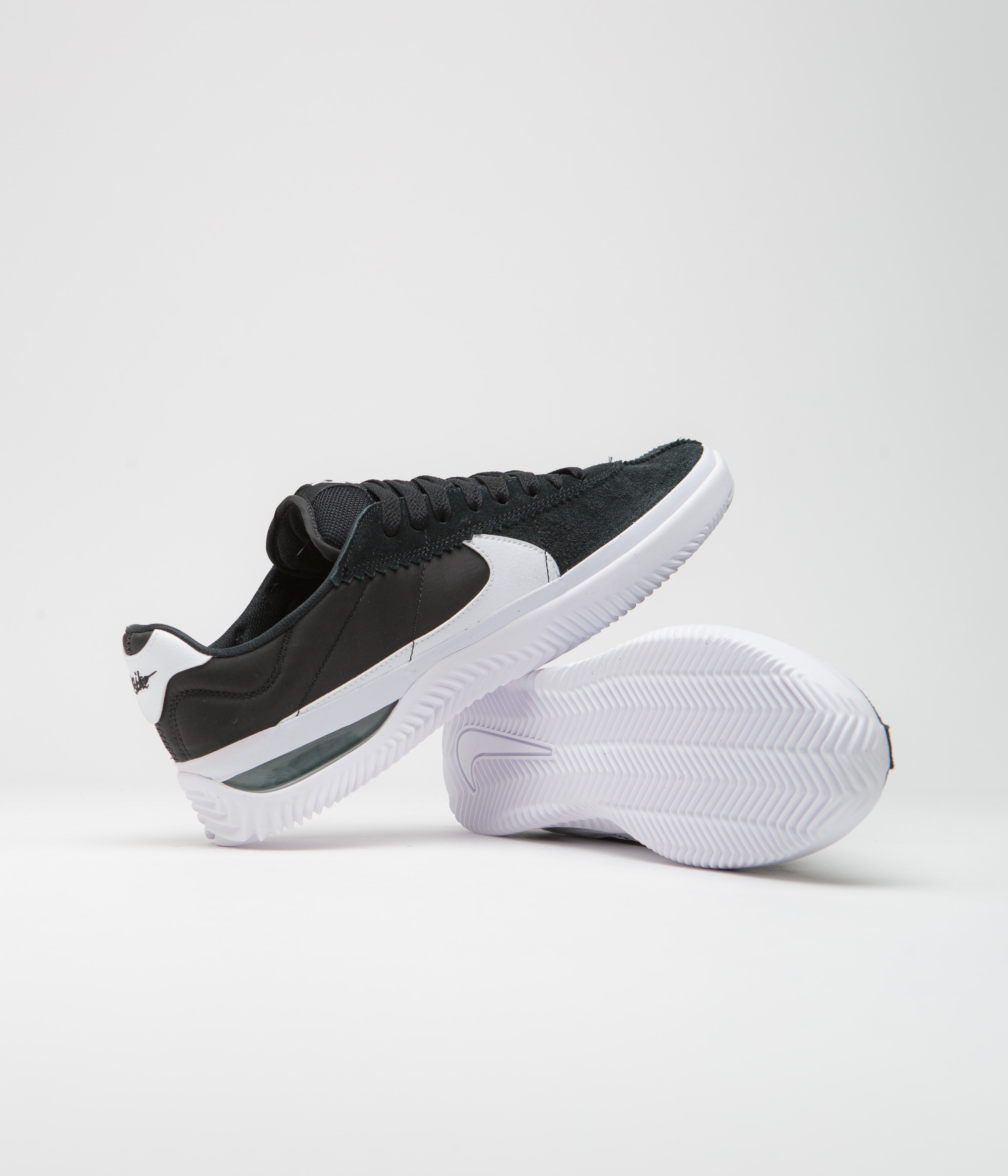 Nike SB BRSB Eco Shoes - Black / White - Black - White | Flatspot