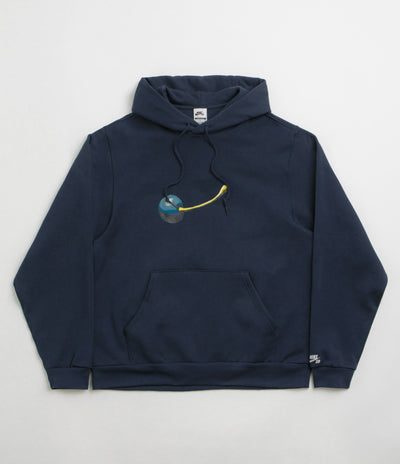 Nike SB Cherry Hoodie - Armory Navy / White