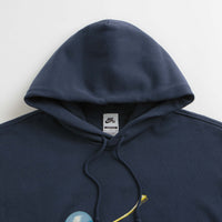 Nike SB Cherry Hoodie - Armory Navy / White thumbnail