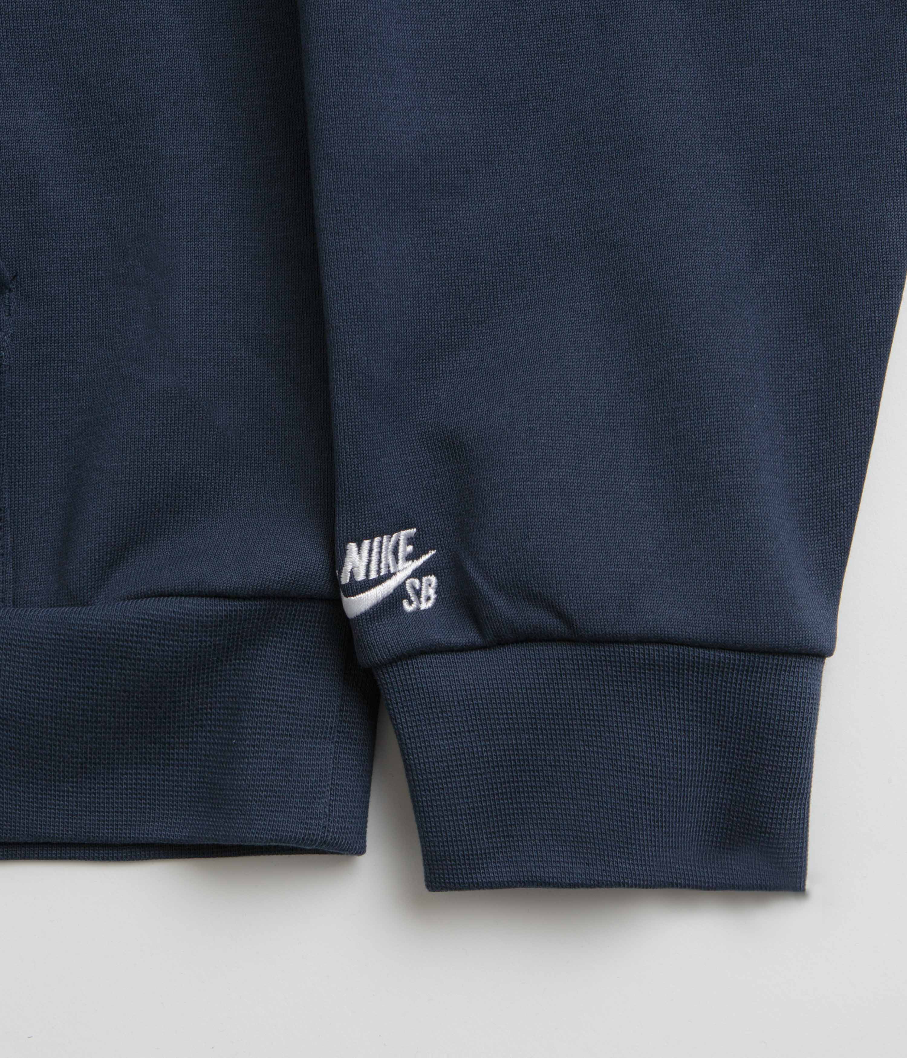 Nike Sb Cherry Hoodie Armory Navy White Flatspot