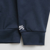 Nike SB Cherry Hoodie - Armory Navy / White thumbnail