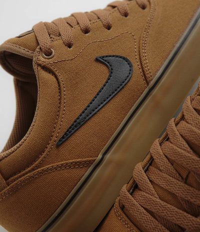 Nike SB Chron 2 Canvas Shoes - Ale Brown / Black - Ale Brown