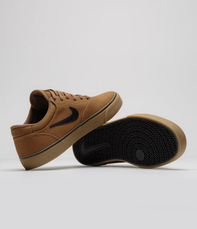 Nike SB Chron 2 Canvas Shoes - Ale Brown / Black - Ale Brown