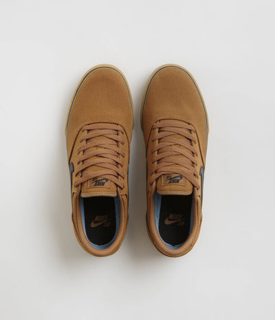 Nike SB Chron 2 Canvas Shoes - Ale Brown / Black - Ale Brown