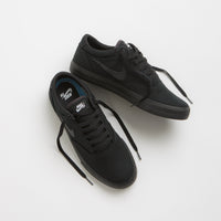 Nike SB Chron 2 Canvas Shoes - Black / Black - Black thumbnail