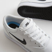 Nike SB Chron 2 Canvas Shoes - White / Black - White thumbnail