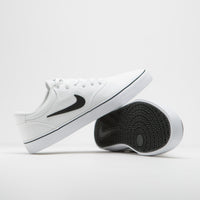 Nike SB Chron 2 Canvas Shoes - White / Black - White thumbnail