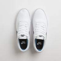 Nike SB Chron 2 Canvas Shoes - White / Black - White thumbnail