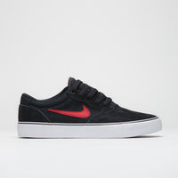 Nike SB Chron 2 Shoes - Black / University Red - Black - White thumbnail