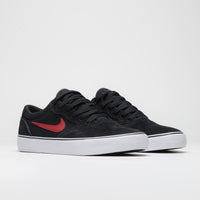 Nike SB Chron 2 Shoes - Black / University Red - Black - White thumbnail