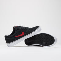 Nike SB Chron 2 Shoes - Black / University Red - Black - White thumbnail