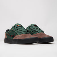 Nike SB Chron 2 Shoes - Light Chocolate / Black - Noble Green thumbnail