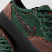 Nike SB Chron 2 Shoes - Light Chocolate / Black - Noble Green thumbnail