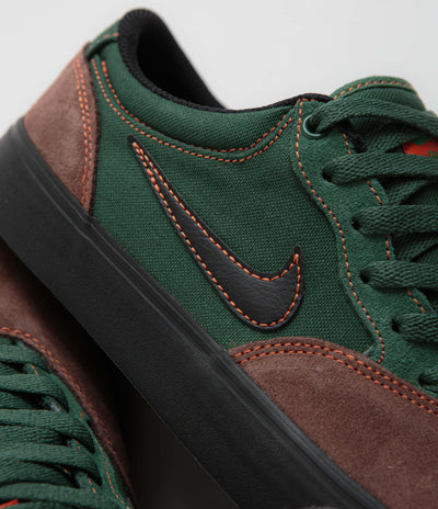 Nike SB Chron 2 Shoes - Light Chocolate / Black - Noble Green