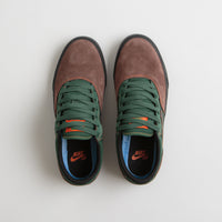 Nike SB Chron 2 Shoes - Light Chocolate / Black - Noble Green thumbnail