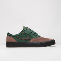 Nike SB Chron 2 Shoes - Light Chocolate / Black - Noble Green thumbnail