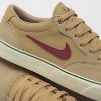 Nike SB Chron 2 Shoes - Parachute Beige / Dark Team Red thumbnail