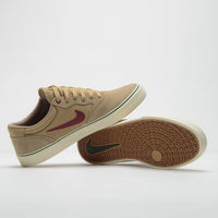 Nike SB Chron 2 Shoes - Parachute Beige / Dark Team Red thumbnail