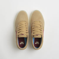 Nike SB Chron 2 Shoes - Parachute Beige / Dark Team Red thumbnail