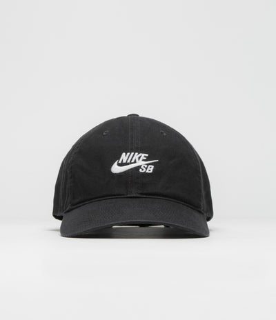 Nike SB Club Unstructured Cap - Black / White