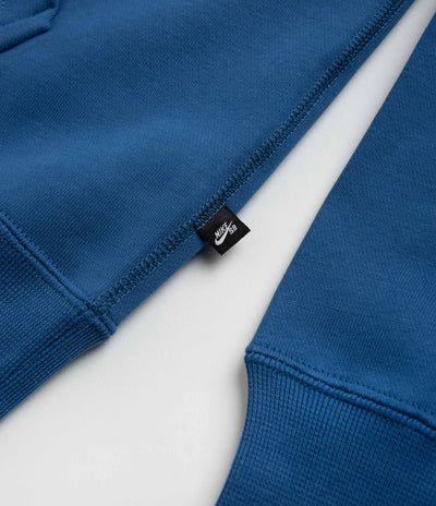 Nike SB Distorted Graphic Hoodie - Industrial Blue