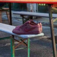 Nike SB Dunk Low Premium Shoes - Burgundy Crush / Dark Team Red - Earth thumbnail