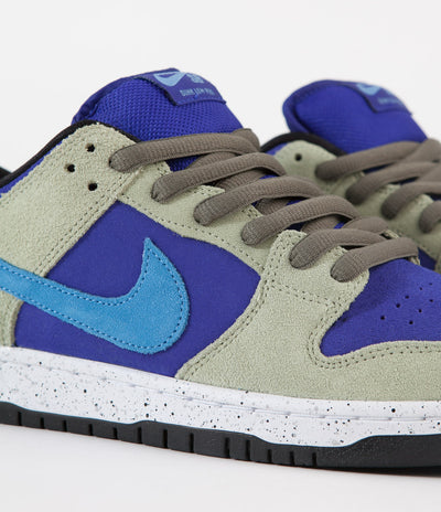 Nike SB Dunk Low Pro ACG Caldera Shoes - Celadon / Coast - Concord - Black