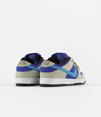 Nike SB Dunk Low Pro ACG Caldera Shoes - Celadon / Coast - Concord - Black