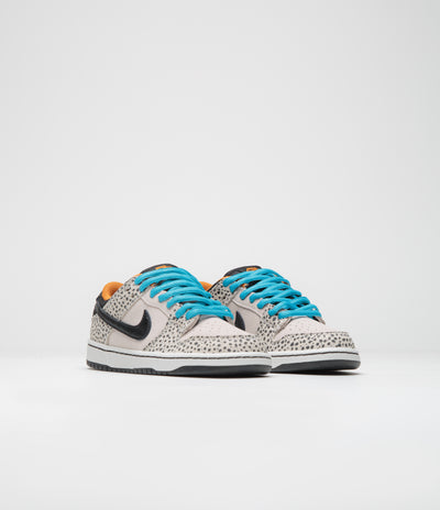 Nike SB Dunk Low Pro Electric (Preschool) Shoes - Phantom / Black - Black - Monarch