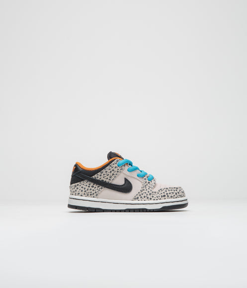 Nike SB Dunk Low Pro Electric (Toddler) Shoes - Phantom / Black - Black - Monarch