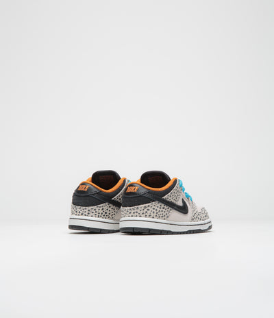 Nike SB Dunk Low Pro Electric (Toddler) Shoes - Phantom / Black - Black - Monarch