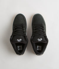 Nike SB Dunk Low Pro Shoes - Black / White - Black - Gum Light Brown |  Flatspot