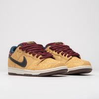 Nike SB Dunk Low Pro ‘City of Cinema’ Shoes - Celestial Gold / Black - Dark Team Red thumbnail