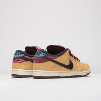 Nike SB Dunk Low Pro ‘City of Cinema’ Shoes - Celestial Gold / Black - Dark Team Red thumbnail