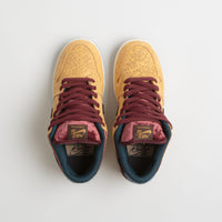 Nike SB Dunk Low Pro ‘City of Cinema’ Shoes - Celestial Gold / Black - Dark Team Red thumbnail