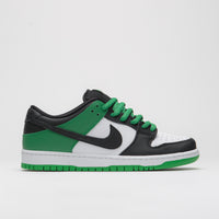 Nike SB Dunk Low Pro Shoes - Classic Green / Black - White - Classic Green - Black thumbnail