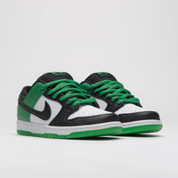 Nike SB Dunk Low Pro Shoes - Classic Green / Black - White - Classic Green - Black thumbnail