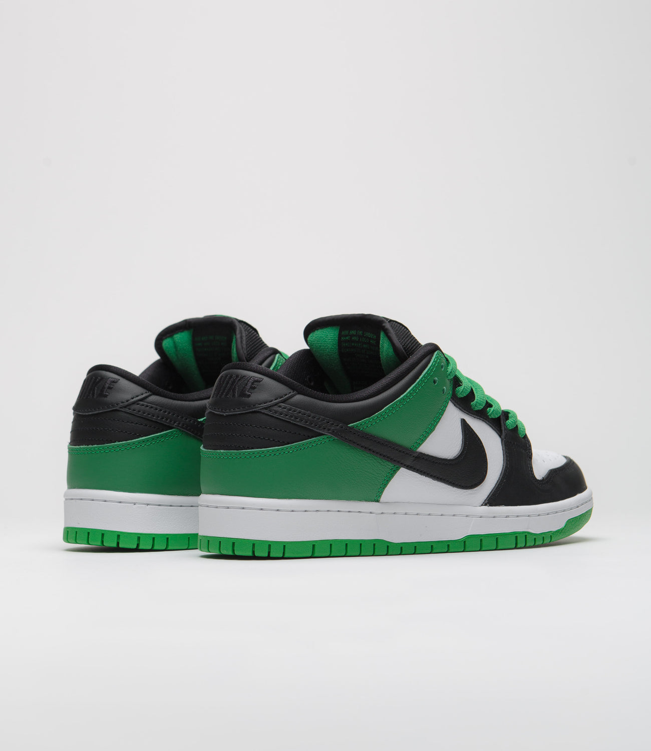 Nike SB Dunk Low Pro Shoes - Classic Green / Black - White - Classic G |  Flatspot