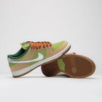 Nike SB Dunk Low Pro 'Escargot' Shoes - Sesame / Metallic Silver - Pear - Fir thumbnail