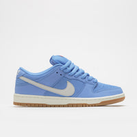 Nike SB Orange Label Dunk Low Pro Shoes - University Blue / Sail - University Blue thumbnail