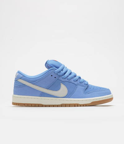 Nike SB Orange Label Dunk Low Pro Shoes - University Blue / Sail - University Blue